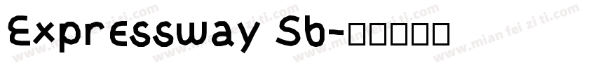 Expressway Sb字体转换